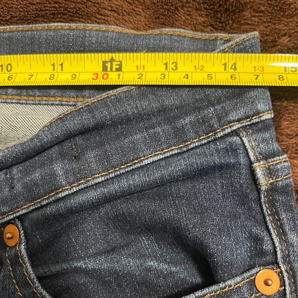 Madewell Jeans Size 28 Blue Skinny Skinny Dark Wash Denim Bottoms - Picture 6 of 8